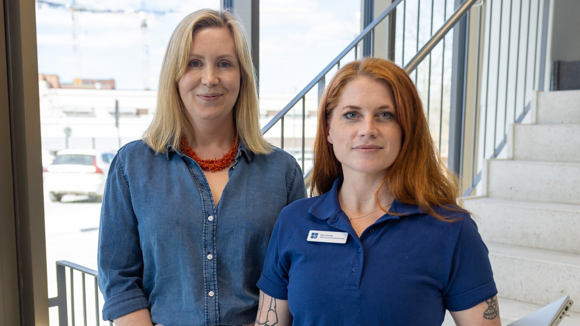 Anna Lundin och Sara Canova Anna Lundin och Sara Canova