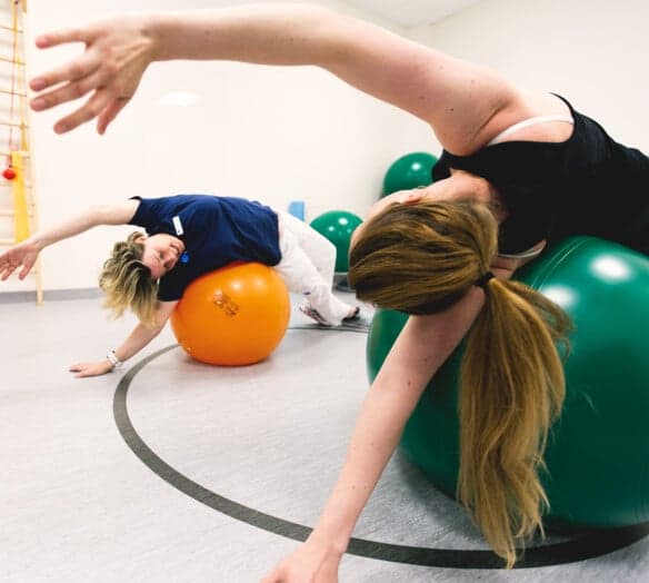 Rehabilitering med fysioterapeut