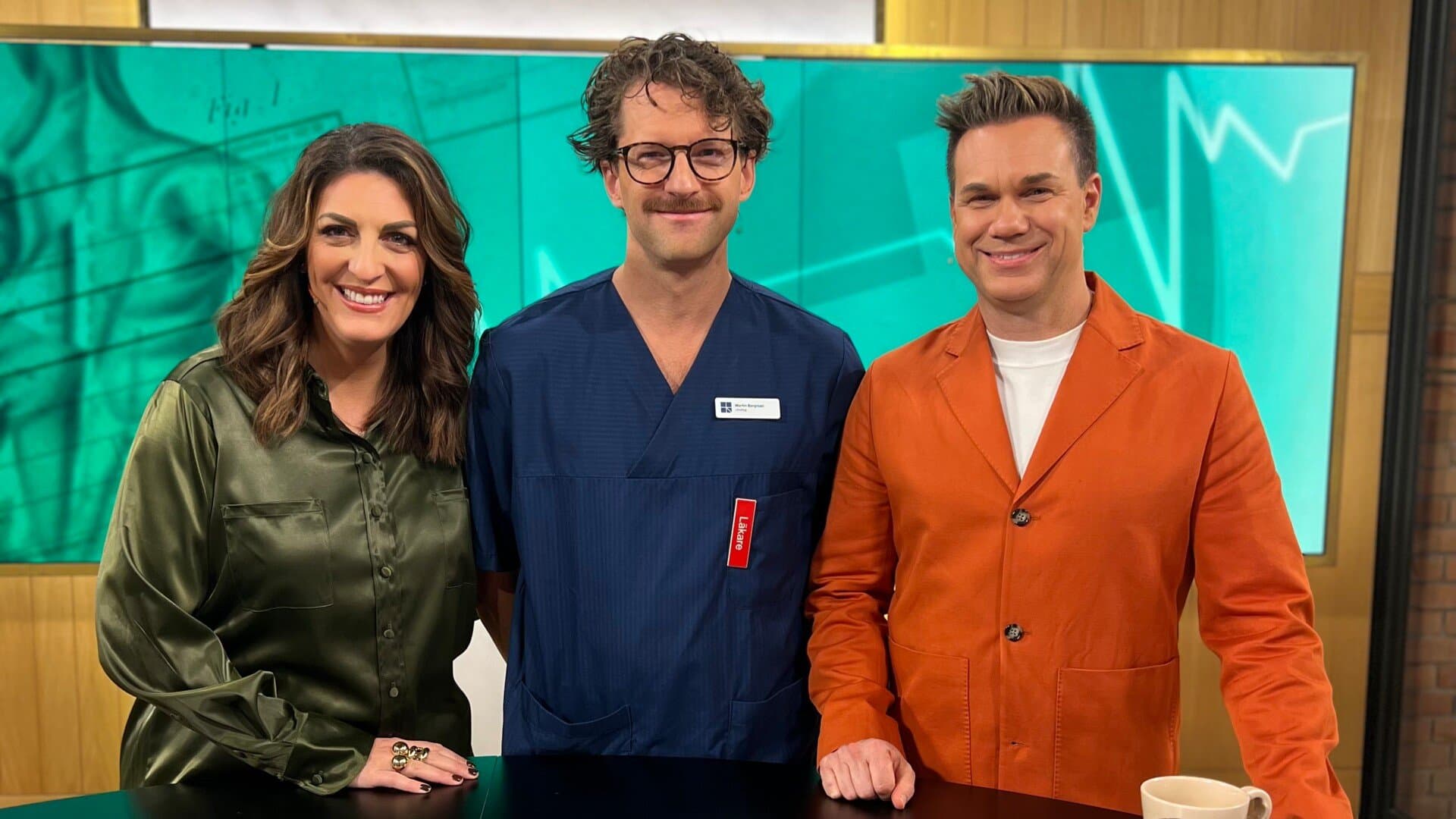 Martin Bergman i Nyhetsmorgon Martin Bergman i Nyhetsmorgon