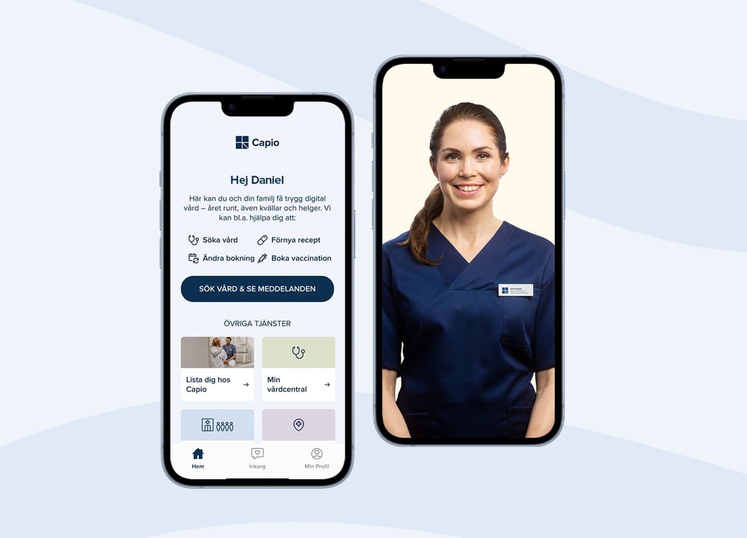 Läkarbesök i mobil Läkarbesök i mobil