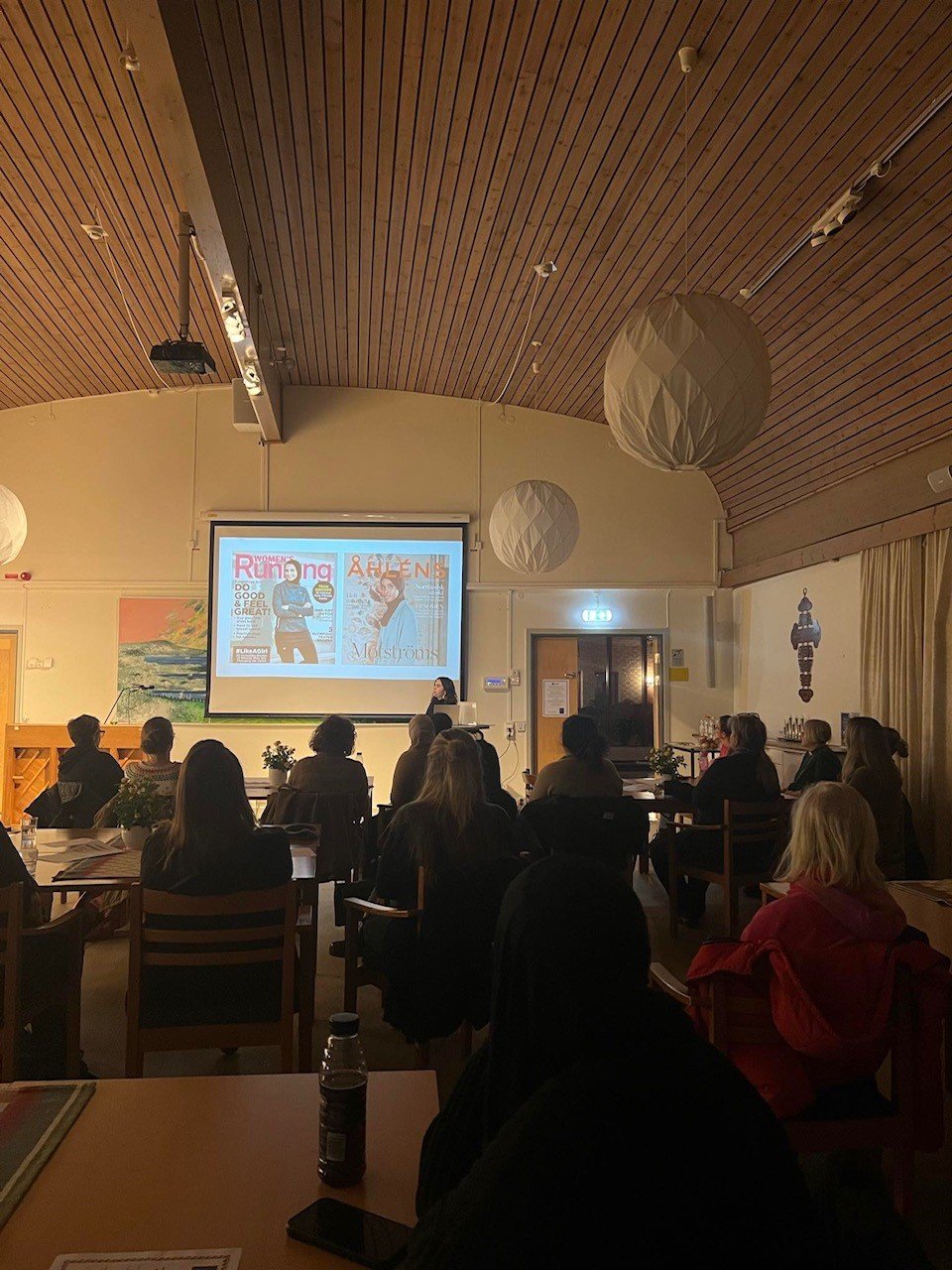 Föreläsning i Linköping under hälsoveckan