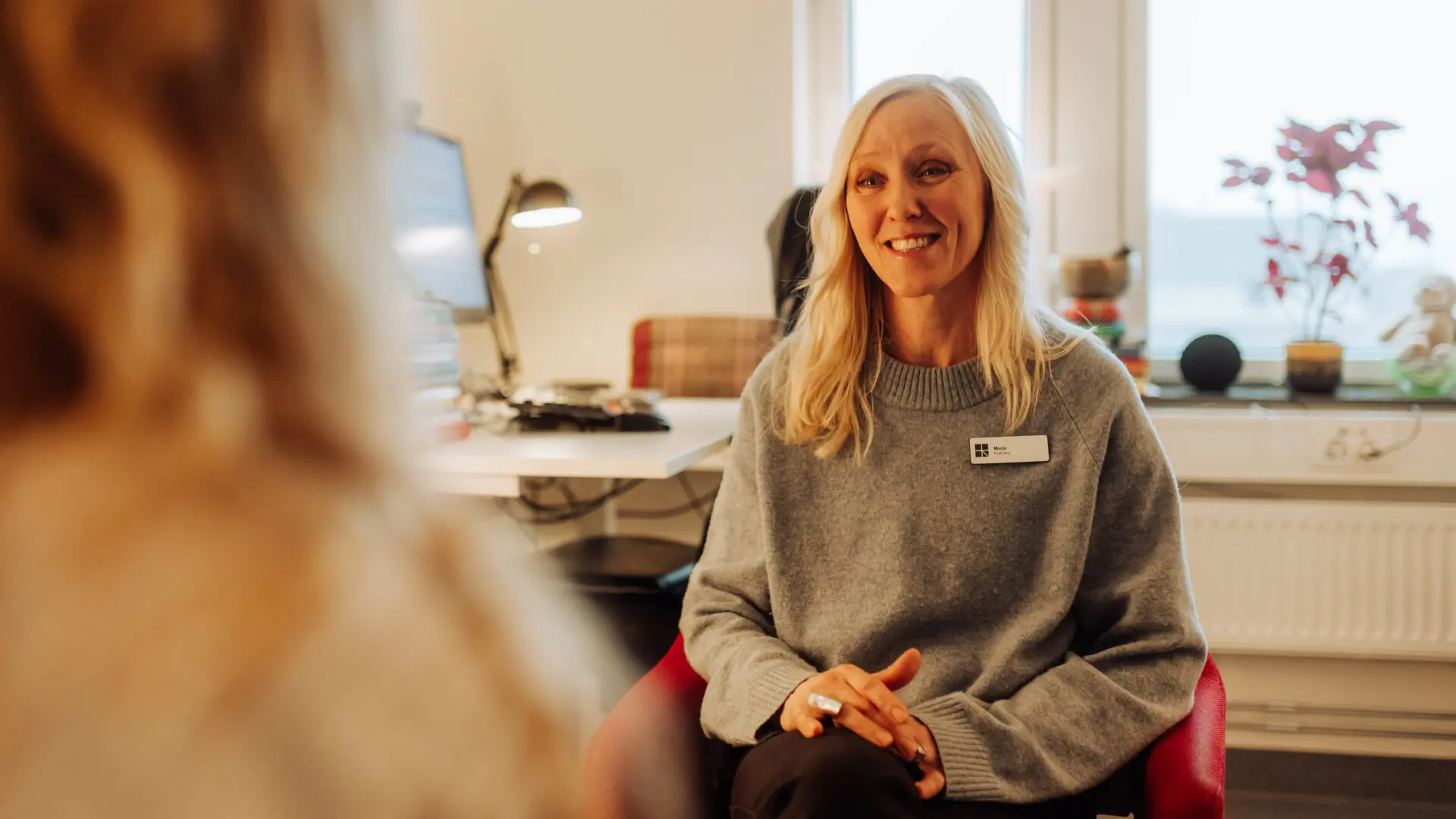 Marja Berg, psykolog på UPH Capio Kvillebäcken