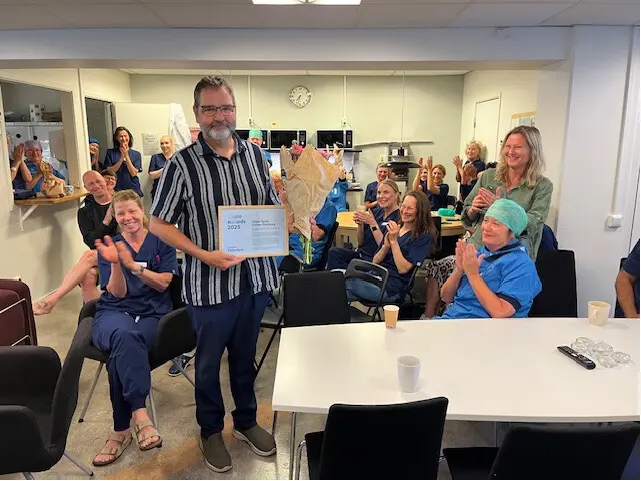 Hans Laestander med team