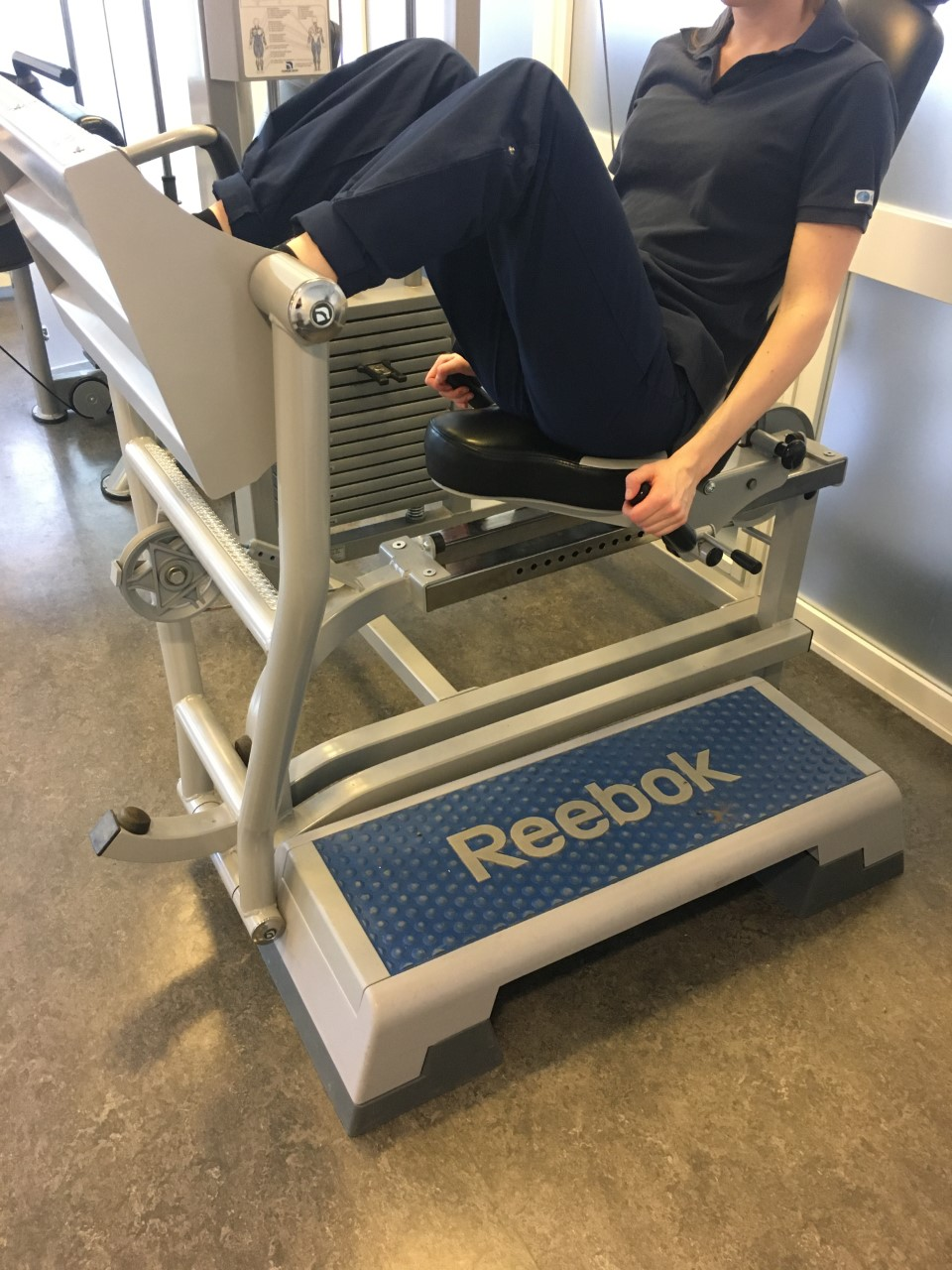 Benpress maskin, utg&aring;ngsl&auml;ge.